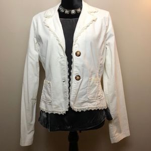FANG Cream Corduroy Jacket XL
